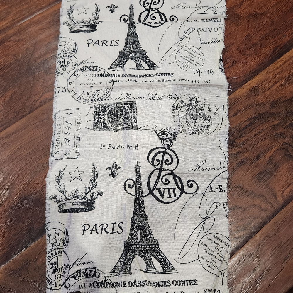 Paris fabric remnant